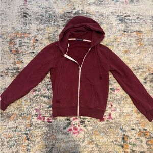 Brandy Melville Maroon Hoodie